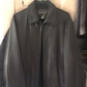 Banana Republic Men’s Black Leather Jacket